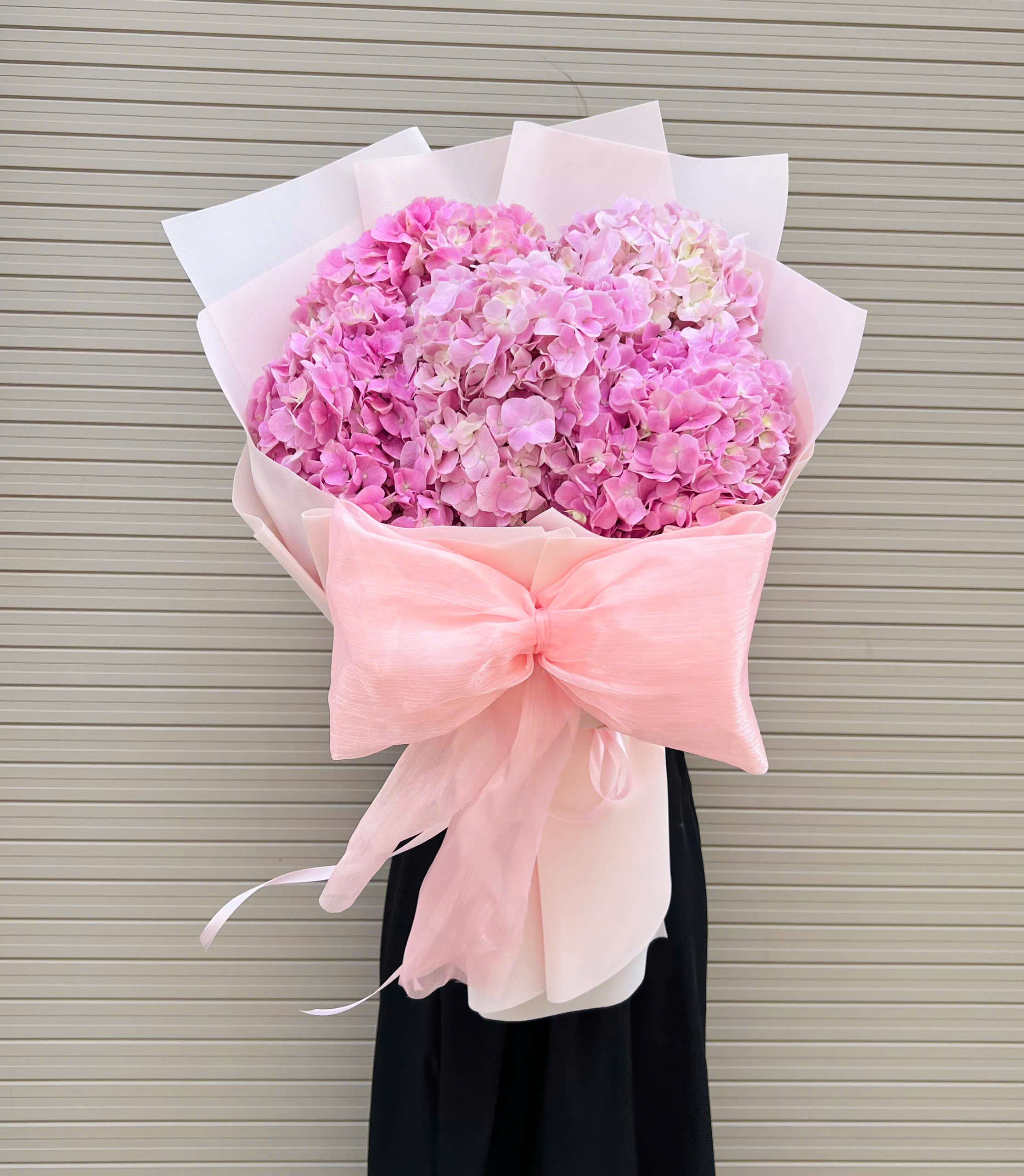 Bó Hoa Cẩm Tú Cầu Màu Hồng Nàng Thơ Bó Hoa Cẩm Tú Cầu Giá Tốt Uy Tín