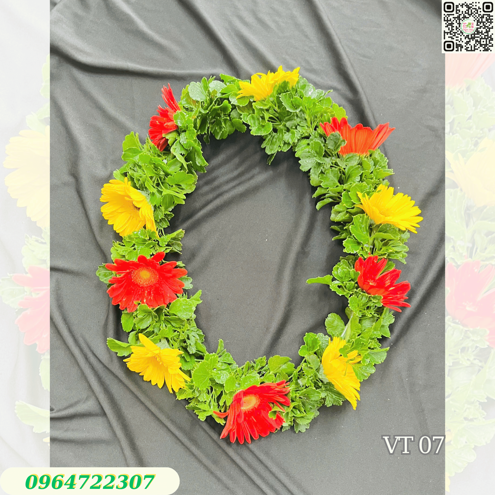 Vòng Hoa Tươi Đeo Cổ Vòng Hoa Đeo Chúc Mừng Giá Rẻ Giao Nhanh Xuất VAT Đầy Đủ