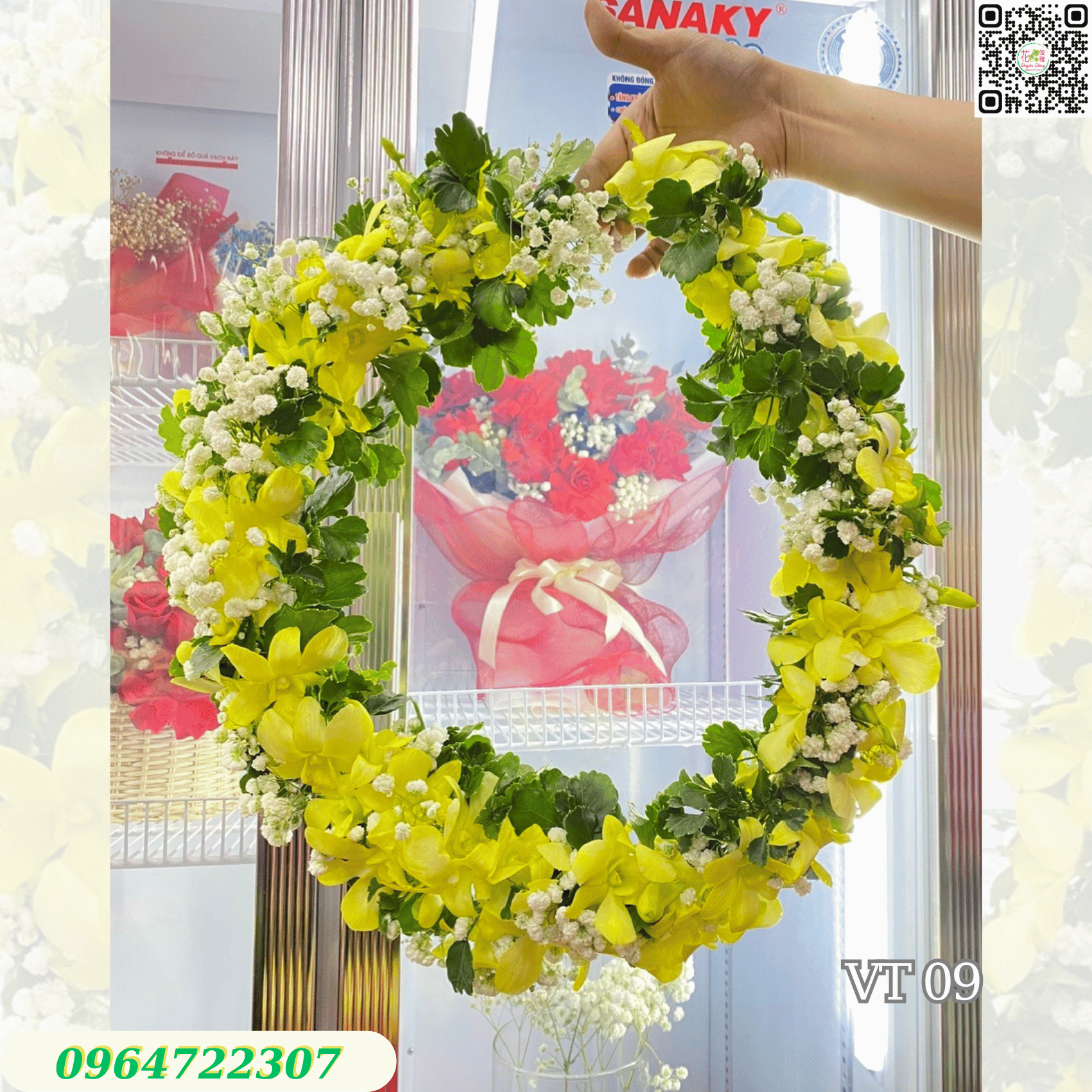 Vòng Hoa Tươi Đeo Cổ Vòng Hoa Đeo Chúc Mừng Giao Nhanh Giá Tốt VAT đầy đủ